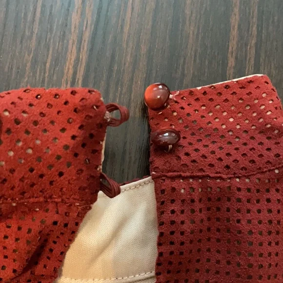 Rwish4u Rustic Red Sleeveless Dress - Picture 10 of 13